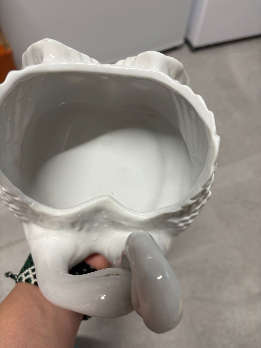 Vasi per fiori: Joli cache pot couple de cygne blanc – Usato da Salvenach venduto da gwenwywar 1