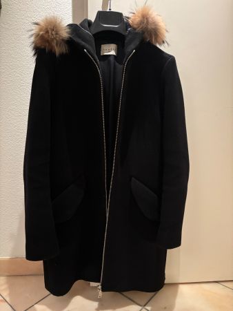 Manteau à capuche SANDRO T38