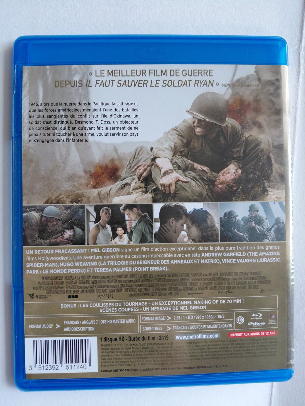 Tutti i DVDs: TU NE TUERAS POINT – Usato da Denges venduto da Hellboy10 1