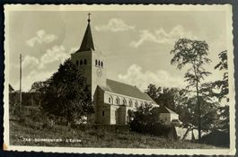 SOMMENTIER - L'église 1934
