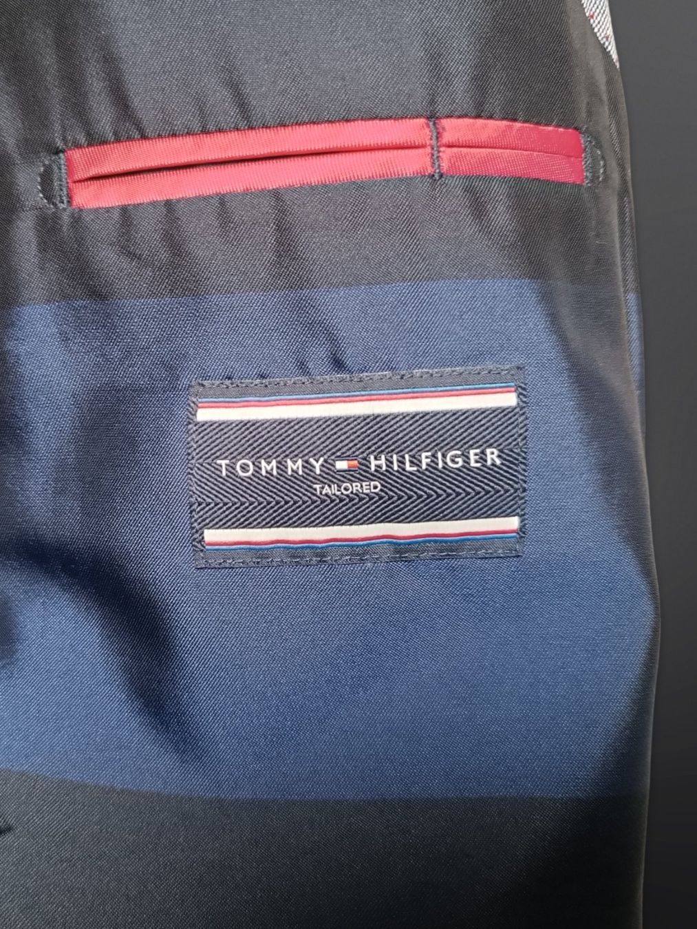 Tommy Hilfiger Anzüge: TOMMY HILFIGER Jacket graublau – Gebraucht aus Suhr von Restwert_Suhr 4