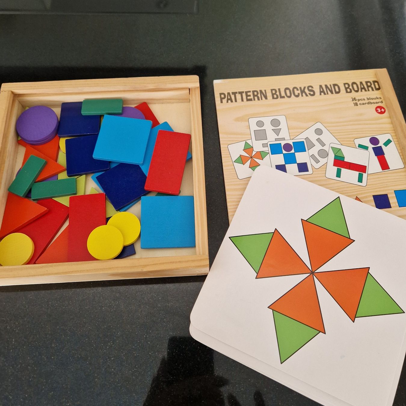 Giochi: Mustersteine Holz Lernspielzeug Kinder 3+ – Usato da Gränichen venduto da sunchi07 1
