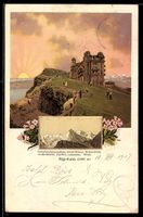 Litho Rigi-Kulm, Kulmhotel und Bergpanor