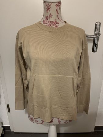 Strickpullover beige Benetton S neu