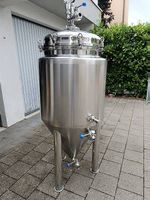Druckbeständiger Gärtank aus Edelstahl mit Mantelkühlung