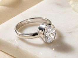 Silberring 925 mit Zirkonia, makellos & brillant - Neu