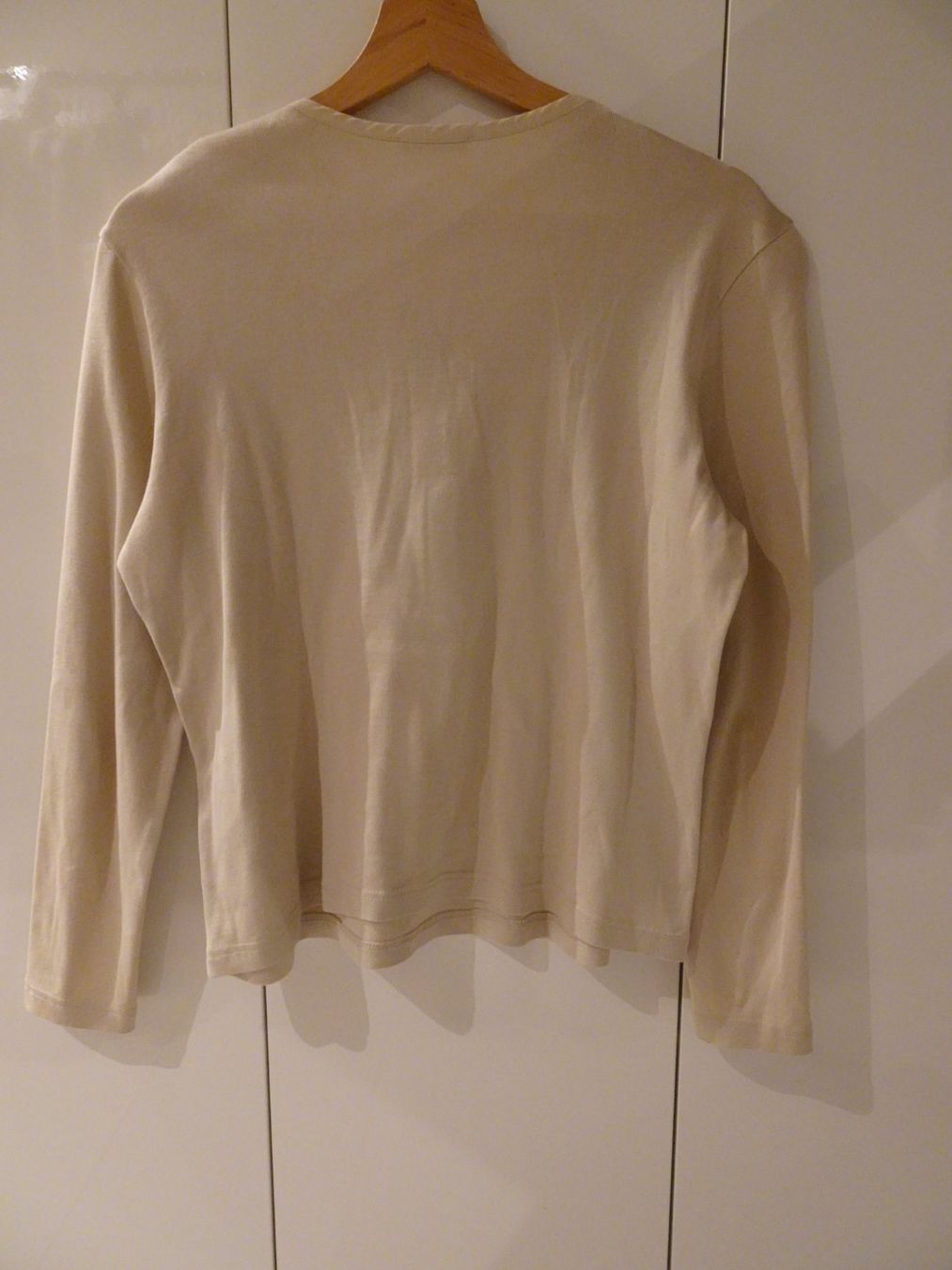 Pullover & Sweatshirts: Beiges Langarmshirt von EFIXELLE Gr. M - M240451 – Gebraucht aus Küssnacht am Rigi von Good4Deckeli 1