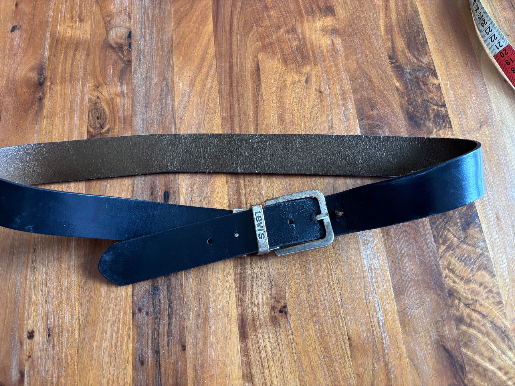 Levi's Cinture: Ledergurt Levis schwarz/braun  110 cm – Usato da Balsthal venduto da Uroby 1
