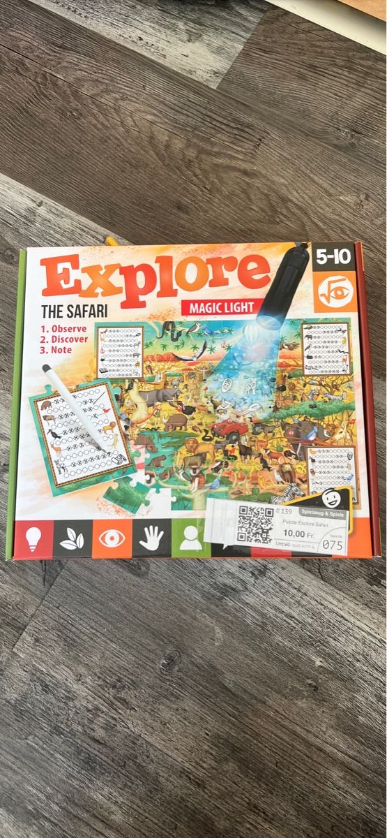 Puzzles: Puzzle Explore Safari – Gebraucht aus Langnau am Albis von dodi83