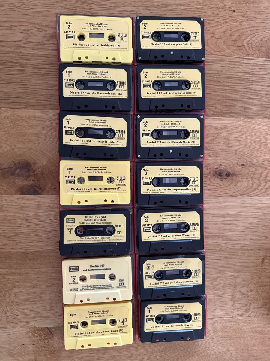 Musicassette: Die drei Fragezeichen - 14 originale Kassetten ab 1CHF – Usato da Wallisellen venduto da FabianB 2