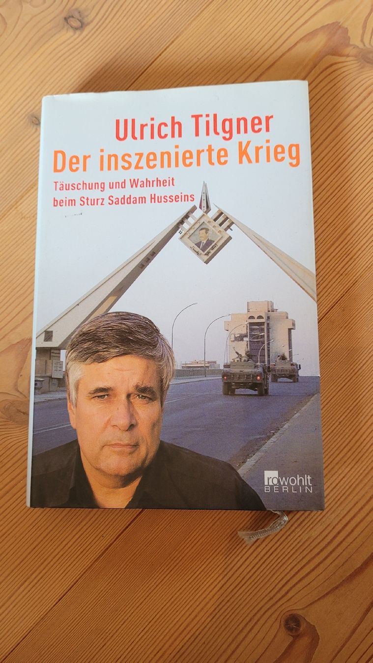 Bücher: Buch von Ulrich Tilgner: Der inszenierte Krieg – Gebraucht aus Effretikon von FoFo182