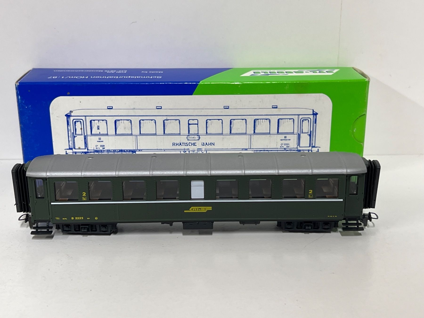 Trains électriques: STL - MODELS RhB B 2223  H0m – D'occasion à Neuenhof par ludovicco 1