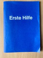 Schweizer Armee (Militär/Reglement) Erste Hilfe, alt, 1975