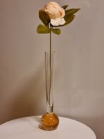 Murano Stil Glasvase Bernstein Bubble Glass