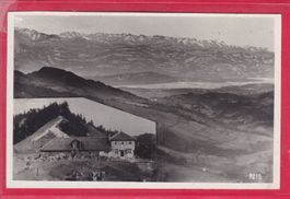 WIRTSCHAFT KREUZEGG , BLICK AUF ZÜRICHSEE, 7.8.1933