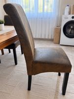 6x Esszimmerstühle Braun 