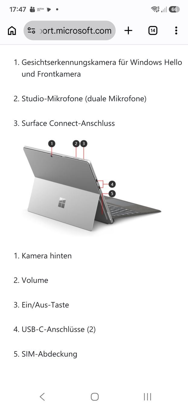 Microsoft Tablet PC: Microsoft Surface Pro 9, 16GB RAM, 954GB, i7 12.Gen – Usato da Altstätten SG venduto da oos_vz9t 5
