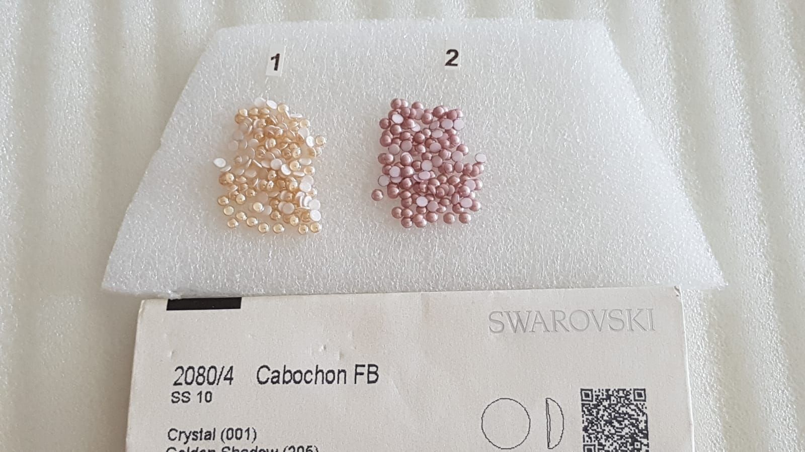 Perlen (unechte): Swarovski Halbperlen 2080/4 ss10 144St. – Neu (gemäss Beschreibung) aus Zürich von ata_c8nh
