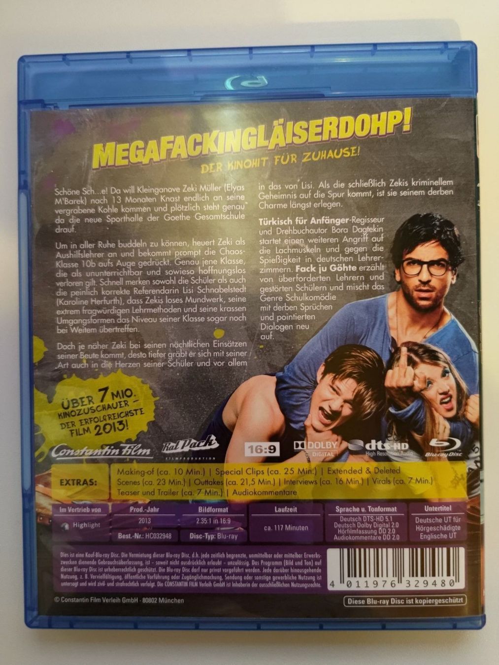 Tutti i DVDs: Fack ju Göhte – Usato da Liestal venduto da Kratzilla 2