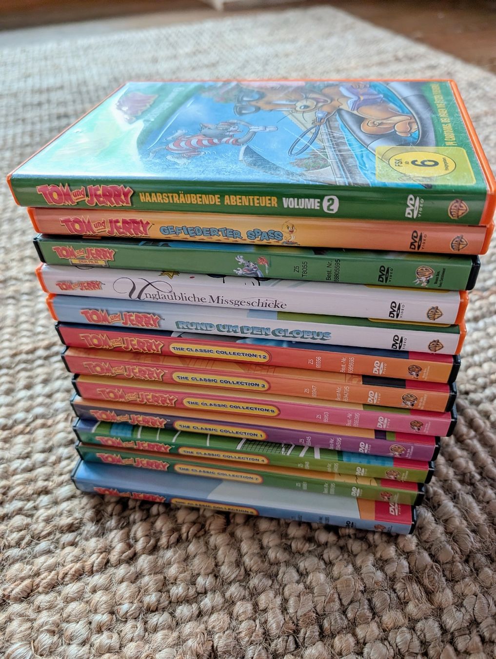 Tutti i DVDs: Tom und Jerry DVDs Konvolut  – Usato da Nänikon venduto da Haexli_70 2