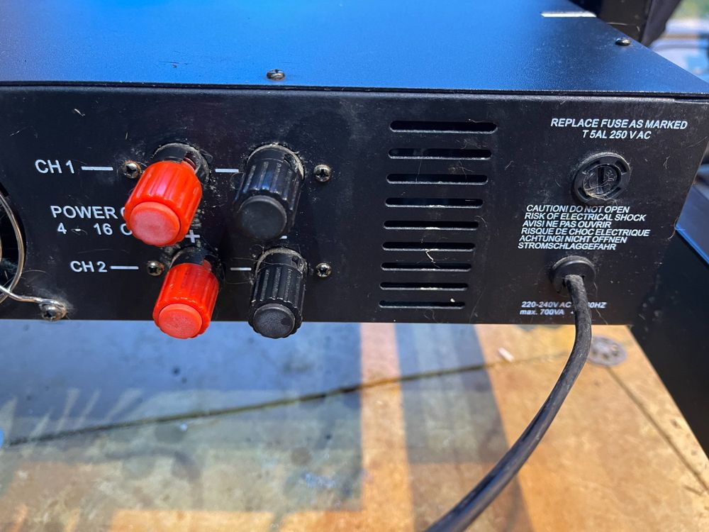 Mc CRYPT PA 5000 MK2 (Audioverstärker) Wie neu! Kaufen auf Ricardo