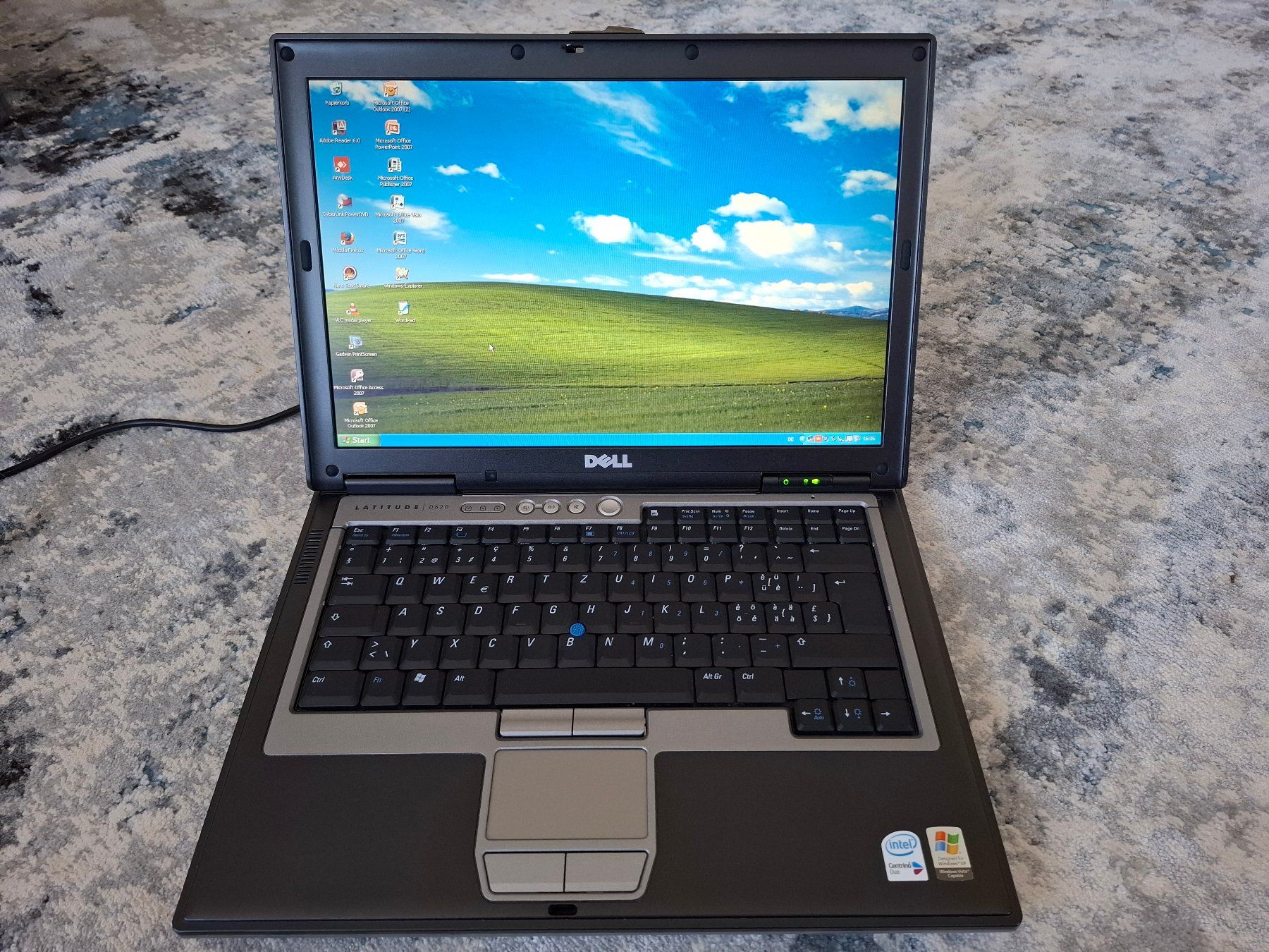 Dell Notebook: Dell Latitude D620 Windows XP & OFFICE 2007, Serial - RS-232 – Usato da MAGDEN venduto da GoldenEagle2020