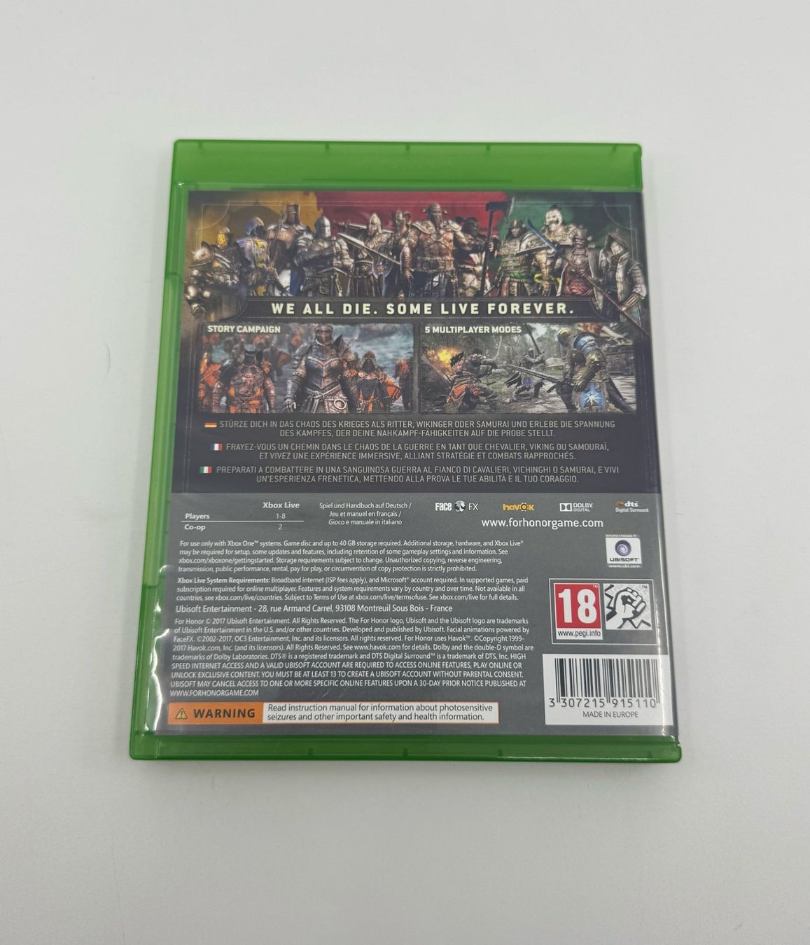 Giochi: For Honor (XBOX One) – Usato da Herisau venduto da Seyashop1 2