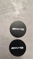 Mercedes Sous-verre AMG look carbone
