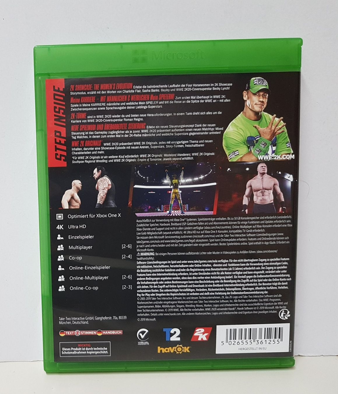 Microsoft Spiele: WWE 2K20 Steig in den Ring  Xb One – Gebraucht aus Schüpfheim von Games_Spielkonsolen 3