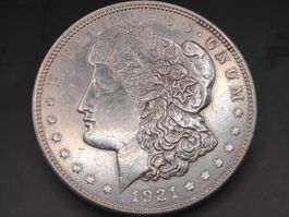 1921 Morgan Silber Dollar