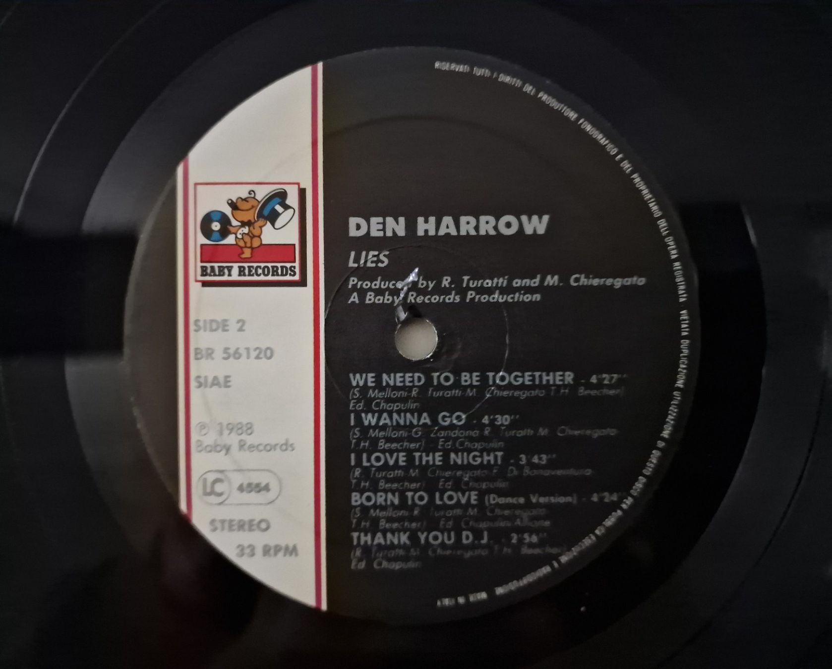 Dischi in vinile: Den Harrow LP – Lies – Usato da Root venduto da atelier22 2