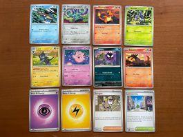 Pokemon 12er Karten Set (Versand gratis)