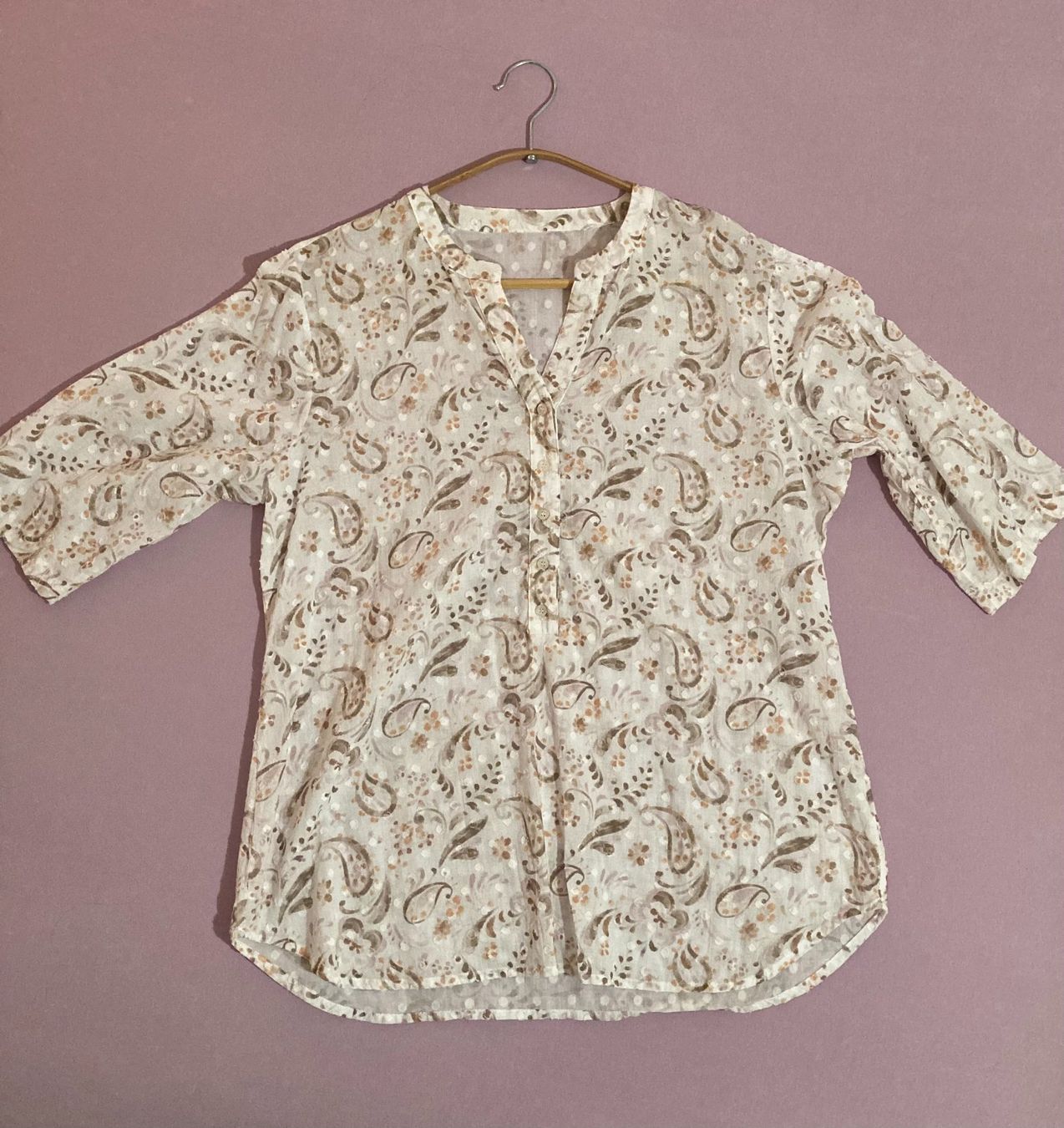 Camicette: Bluse 100% Baumwolle Gr. 42 – Nuovo (secondo la descrizione) da Schlieren venduto da carenin51