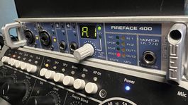RME Fireface 400 (+ 2 adapters)