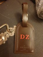 Louis Vuitton Koffer/Taschenanhänger personalisiert DZ