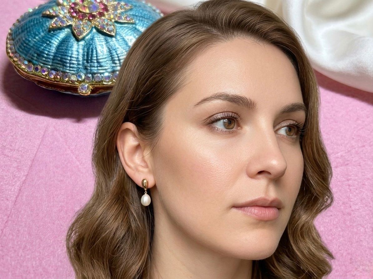 Orecchini pendenti & Orecchini a lobo: Boucles d’oreilles Bianca – Nuovo e nell'imballaggio originale da St-Maurice venduto da Sandrinette123 2