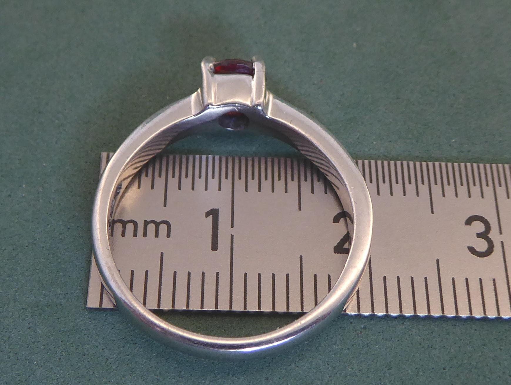 Anelli: Ring 925 Silber mit synthetischem Stein – Usato da Muri AG venduto da silvermouse007 2