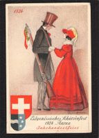 #Eidg. Schützenfest 1924 Aarau , gel. 1924