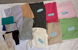Bündchen diverse Farben und Masse Konvolut gebraucht.