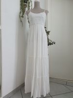 Weisses Maxikleid Gr S *neuwertig* v. "Chicoree"