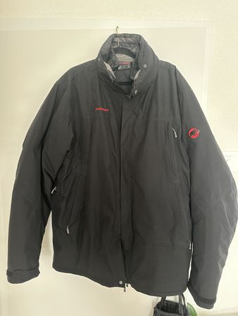 Original Mammut Outdoor Jacke in schwarz
