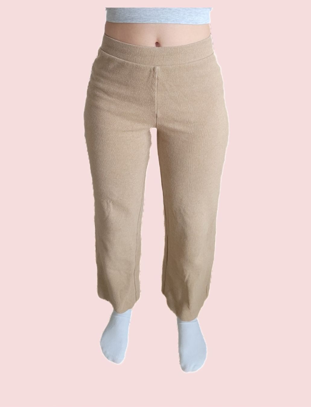 Zara Pantaloni: ZARA Pantalon - beige chiné - Taille S – Nuovo (secondo la descrizione) da Genève venduto da Tanaa_12