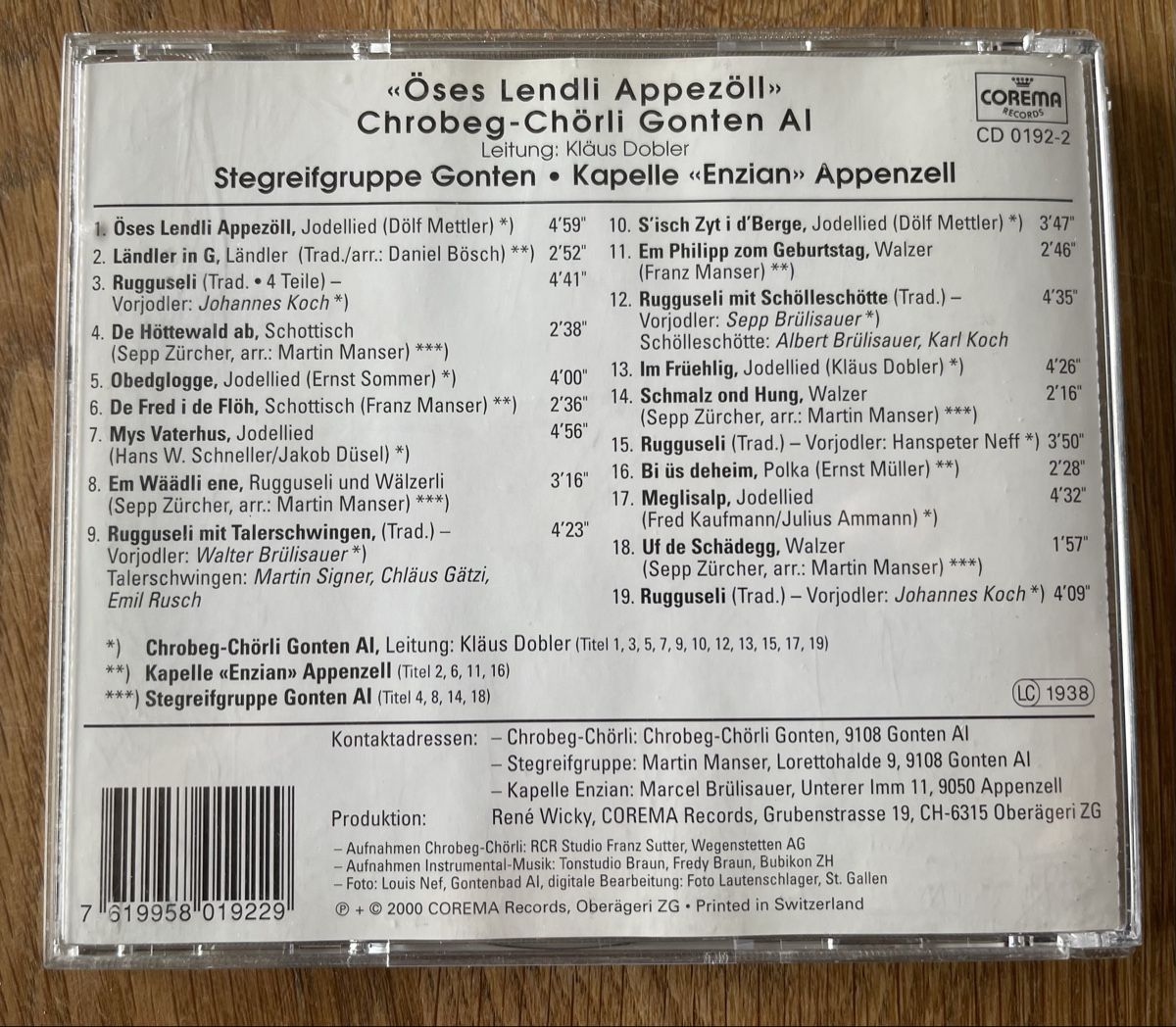 CDs: Appenzeller CD Volksmusik – Gebraucht aus Waldstatt von Cremschnitte 5
