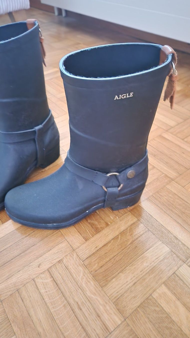 Scarpe per cavalli: Bottes de pluie Aigle – Usato da Genève venduto da car_2wpt 1