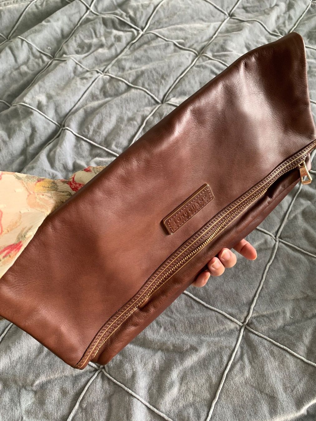Longchamp Borse da donna: Longchamp Leather clutch – Usato da FORCH venduto da PRINCESSHK
