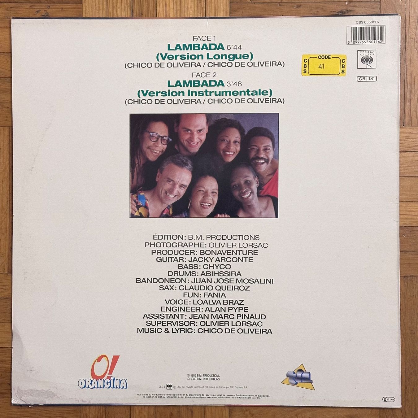 Dischi in vinile: MAXI - Kaoma – Lambada – Usato da Breganzona venduto da Onairda75 1