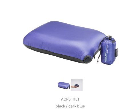 Cocoon Cuscini: Air Core Pillow Hyperlight Black Cocoon – Nuovo (secondo la descrizione) da Bülach venduto da fam_6vb8