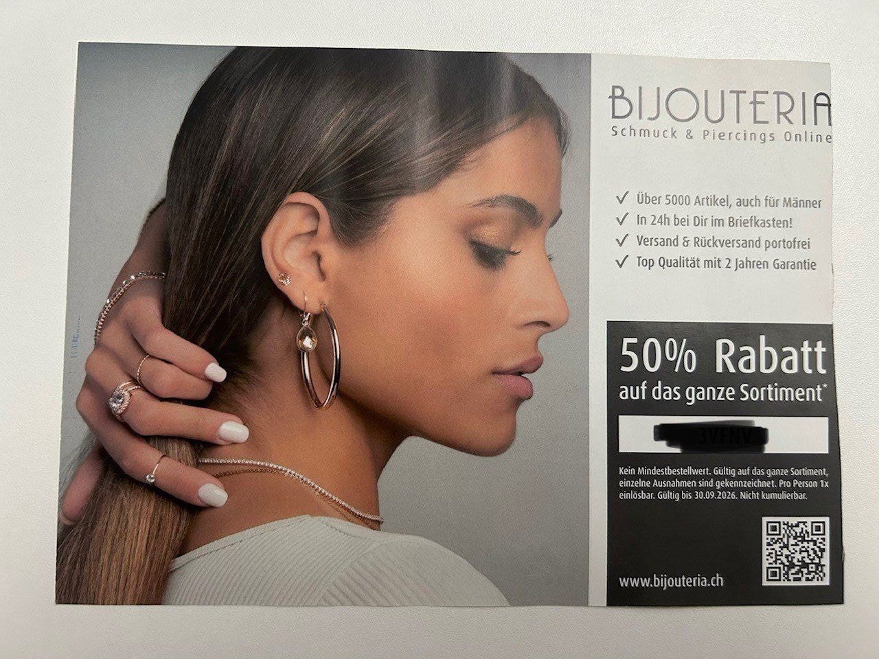 Buoni: Bijouteria Gutschein 50% – Nuovo (secondo la descrizione) da Burgdorf venduto da MCSchweizer88