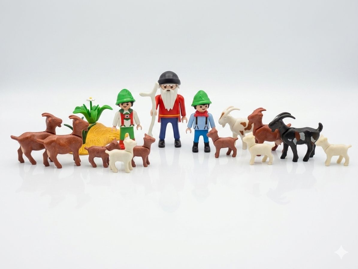 Playmobil Spielzeuge: Playmobil, Ziegenhirte – Gebraucht aus Gunzwil von Zappelhans