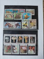 Briefmarken Afghanistan, Pilze Kakteen Blumen